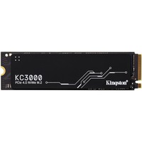 Kingston 512G KC3000 M.2 2280 NVMe SSD, Unidad de estado sólido negro, 512 GB, M.2, 7000 MB/s