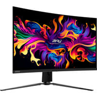 MSI MPG 321CURXDE QD-OLED pantalla para PC 80 cm (31.5") 3840 x 2160 Pixeles 4K Ultra HD Negro, Monitor de gaming negro, 80 cm (31.5"), 3840 x 2160 Pixeles, 4K Ultra HD, QD-OLED, 0,05 ms, Negro
