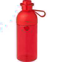 Room Copenhagen Botella de agua LEGO 0,5 litros rojo/Transparente