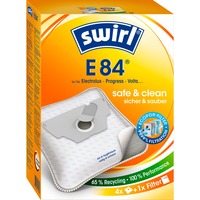 Swirl E 84 Accesorios y suministros de vacío, Bolsas de aspiradora 4 pieza(s), 1 pieza(s)