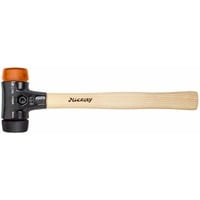 Wiha Martillo de seguridad, medio blando / duro negro/Madera
