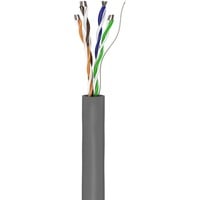 goobay Cable de red Cat.5e, U/UTP gris