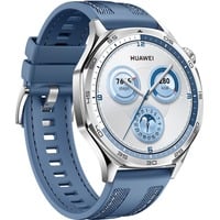 Huawei WATCH GT5 46mm 3,63 cm (1.43") AMOLED Digital 466 x 466 Pixeles Acero inoxidable GPS (satélite), SmartWatch plateado, 3,63 cm (1.43"), AMOLED, GPS (satélite), 48 g