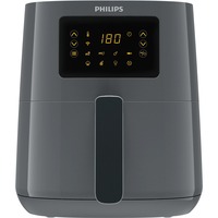 Philips 5000 series Airfryer HD9255/60 Airfryer serie 5000 conectada, Freidora de aire caliente gris, Freidora de aire caliente, 4,1 L, 0,8 kg, Rapid Air, Sencillo, Tocar