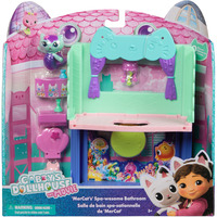 Spin Master La Casa de Muñecas de Gabby - Pack Baño de Siregata de La Película de Gabby's Dollhouse con Figura Gatirena + 7 Accesorios + Juguete Sorpresa - Juguetes Niña 3 años + - Regalo Niña 3 años +, Muñecos Gabby's Dollhouse La Casa de Muñecas de Gabby - Pack Baño de Siregata de La Película de con Figura Gatirena + 7 Accesorios + Juguete Sorpresa - Juguetes Niña 3 años + - Regalo Niña 3 años +, Acción / Aventura, 3 año(s), Multicolor