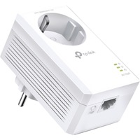 TP-Link TL-PA7017P adaptador de red PowerLine 1000 Mbit/s Ethernet Blanco 1 pieza(s), PowerLAN blanco, 1000 Mbit/s, IEEE 1901, IEEE 802.3, IEEE 802.3ab, IEEE 802.3u, Gigabit Ethernet, 10,100,1000 Mbit/s, HomePlug AV2, OFDM