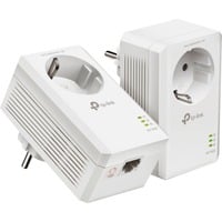 TP-Link TL-PA7019P KIT 1000 Mbit/s Ethernet Blanco 2 pieza(s), PowerLAN 1000 Mbit/s, IEEE 1901, IEEE 802.3, IEEE 802.3ab, IEEE 802.3u, Tipo E / F, Gigabit Ethernet, 10,100,1000 Mbit/s, HomePlug AV2