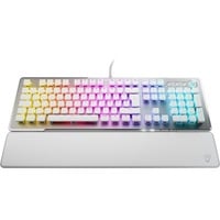 Turtle Beach TBK-1002-12-DE, Teclado para gaming aluminio (cepillado)/blanco