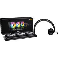 be quiet! PURE LOOP 3 LX Procesador Sistema de refrigeración líquida todo en uno 12 cm Negro 1 pieza(s), Refrigeración por agua negro, Sistema de refrigeración líquida todo en uno, 12 cm, 105,1 m³/h, Negro