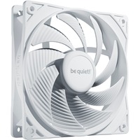 be quiet! Pure Wings 3 120mm PWM high-speed White Carcasa del ordenador Ventilador 12 cm Blanco 1 pieza(s) blanco, Ventilador, 12 cm, 2100 RPM, 101,2 m³/h, Blanco