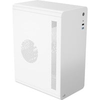 Aerocool CS110 Mini Tower Blanco, Cajas de torre blanco, Mini Tower, PC, Blanco, micro ATX, Mini-ITX, SPCC, Acero, Hogar / Oficina