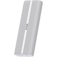 D-Link DSP-411 caja para disco duro externo Caja externa para unidad de estado sólido (SSD) Aluminio M.2, Caja de unidades blanco, Caja externa para unidad de estado sólido (SSD), M.2, M.2, 40 Gbit/s, Conexión USB, Aluminio