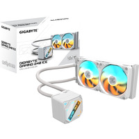 GIGABYTE GAMING 240 ICE, Refrigeración por agua blanco