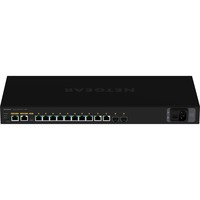 Netgear M4250-10G2F Gestionado L2/L3 Gigabit Ethernet (10/100/1000) Energía sobre Ethernet (PoE) 1U Negro, Interruptor/Conmutador Gestionado, L2/L3, Gigabit Ethernet (10/100/1000), Energía sobre Ethernet (PoE), Montaje en rack, 1U