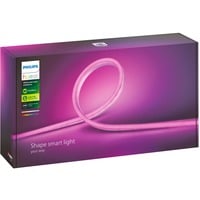 Philips Hue Tira de luz para exteriores 5 metros, Tira de LED Philips Hue White and Color ambiance Tira de luz para exteriores 5 metros, Tira de luz inteligente, ZigBee, Blanco, LED, Silicona, Bombilla(s) no reemplazable(s)