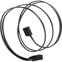 SilverStone CP11 cable de SATA 0,5 m Negro negro, 0,5 m, SATA III, Macho/Macho, Negro