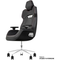 Thermaltake ARGENT E700 Silla para videojuegos de PC Negro, Asientos de juego negro, Silla para videojuegos de PC, 150 kg, 170 cm, 190 cm, Plata, Aluminio