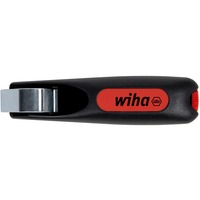 Wiha Herramienta de pelado, con cuchilla giratoria automática, Herramienta de pelado / decapado negro/Rojo