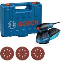 Bosch GEX 125-1 AE Professional Lijadora orbital 12000 RPM 24000 OPM Negro, Azul, Rojo azul/Negro, Lijadora orbital, Velcro, Negro, Azul, Rojo, 7500 RPM, 12000 RPM, 15000 OPM