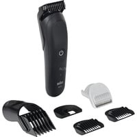 Braun AIO5540 cortadora de pelo y maquinilla Negro 14 Ión de litio, Cortador de pelo negro, Negro, 0,5 mm, 2,1 cm, Batería, 120 min, Batería integrada