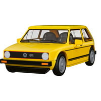 COBI Volkswagen Golf GTI (1976-1983), Juegos de construcción amarillo