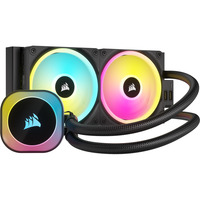 Corsair iCUE LINK H100i RGB Reacondicionado, Refrigeración por agua negro