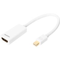 Digitus Cable adaptador mini DisplayPort > HDMI, Full HD blanco