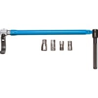 GEDORE Llave para tuerca de grifo de pie 260mm, Llave de tubo azul