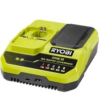 Ryobi 18 V ONE+ Akku-Schnellladegerät RC18180, Cargador verde/Gris
