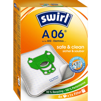 Swirl Bolsas para aspiradora A 06 EcoPor, Bolsas de aspiradora 