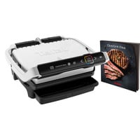 Tefal 7211003965, Barbacoa de contacto plateado/Negro