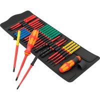 Wera Kraftform Kompakt VDE Big Pack 1, 26 piezas, Destornillador amarillo/Rojo