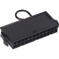 Alphacool Core ATX conector puente de 24 pines, Enchufe negro