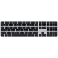 Apple Magic Keyboard teclado USB + Bluetooth QWERTY Inglés de EE. UU. Plata, Negro plateado/Negro, Completo (100%), USB + Bluetooth, QWERTY, Plata, Negro