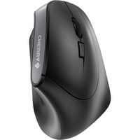 CHERRY MW 4500 ratón Oficina mano derecha RF inalámbrico Óptico 1200 DPI negro, mano derecha, Diseño vertical, Óptico, RF inalámbrico, 1200 DPI, Negro