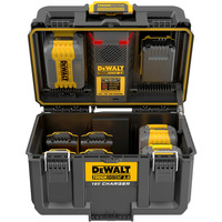 DEWALT DWST83471-QW, Estación de carga negro