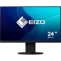 EIZO FlexScan EV2460-BK pantalla para PC 60,5 cm (23.8") 1920 x 1080 Pixeles Full HD LED Negro, Monitor LED negro, 60,5 cm (23.8"), 1920 x 1080 Pixeles, Full HD, LED, 5 ms, Negro