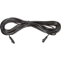 GARDENA 1868-20 pieza y accesorio para sistema de riego, Cable alargador negro, Negro, Macho/Hembra, 10000 mm