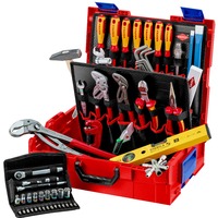 KNIPEX L-BOXX Sanitarios, 52 piezas, Kit de herramientas rojo