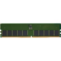 Kingston KSM56E46BS8KM-16HA módulo de memoria 16 GB 1 x 16 GB DDR5 5600 MT/s 288-pin DIMM ECC, Memoria RAM verde, 16 GB, 1 x 16 GB, DDR5, 288-pin DIMM, Negro, Verde