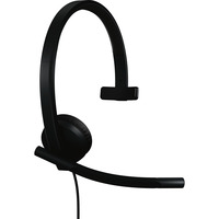 Logitech H570e Auriculares Alámbrico Diadema Oficina/Centro de llamadas USB Tipo C Negro, Auriculares con micrófono negro, Alámbrico, Oficina/Centro de llamadas, 89 g, Auriculares, Negro