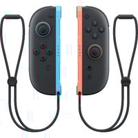 Nintendo Joy-Con 2 Negro, Azul, Rojo Bluetooth Palanca de mando Analógico/Digital Nintendo Switch 2, Gamepad negro/Multi color, Palanca de mando, Nintendo Switch 2, Capture button, Cruceta, Botón de inicio, Analógico/Digital, Inalámbrico, Bluetooth