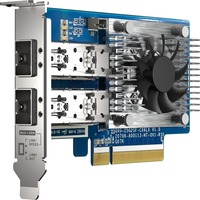 QNAP QXG-25G2SF-CX6 adaptador y tarjeta de red Interno Fibra 25000 Mbit/s Interno, Alámbrico, PCI Express, Fibra, 25000 Mbit/s