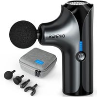 Renpho Mini pistola, Aparato de masaje negro