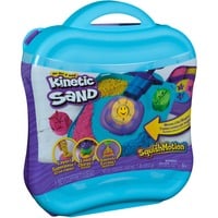 Spin Master KINETIC SAND - KIT ARENA MÁGICA SQUISHMOTION con 453 g de Arena Moldeable Azul, Rosa y Amarilla y 3 Moldes: Tiburón, Estrella, Sol - 6069401 - Manualidades niños - Juguetes Niños 5 Años +, Juego de arena Kinetic Sand - KIT ARENA MÁGICA SQUISHMOTION con 453 g de Arena Moldeable Azul, Rosa y Amarilla y 3 Moldes: Tiburón, Estrella, Sol - 6069401 - Manualidades niños - Juguetes Niños 5 Años +, Arena kinética infantil, 5 año(s), Multicolor