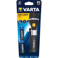 Varta Day Light Multi LED F20 Negro, Plata, Amarillo Linterna de mano Linterna de mano, Negro, Plata, Amarillo, ABS sintéticos, Aluminio, Caucho, LED, 9 lámpara(s), 40 lm