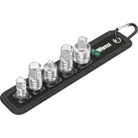 Wera Juego de adaptadores 781/5 juego 1, 5 piezas negro