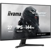 iiyama G-MASTER G2741HSU-B1 pantalla para PC 68,6 cm (27") 1920 x 1080 Pixeles Full HD Negro, Monitor de gaming negro (mate), 68,6 cm (27"), 1920 x 1080 Pixeles, Full HD, Negro