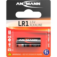 Ansmann 1,5 V Alkaline cell LR 1 Batería de un solo uso Alcalino 5 V Alkaline cell LR 1, Batería de un solo uso, Alcalino, 11.5 x 29.5