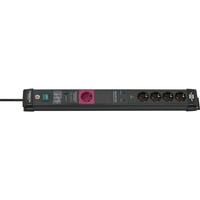 Brennenstuhl 1951150500, Regleta negro